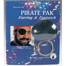 Pirate Pack Earring & Eyepatch                                 