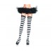 Striped Thigh Highs