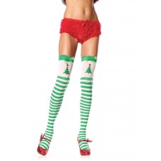 Striped Thigh Highs