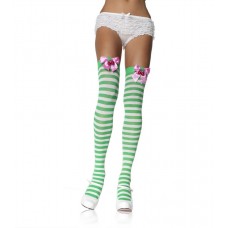 Striped Thigh Highs