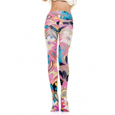 Vintage Print Tights