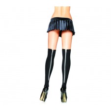Zipper Thigh Highs