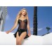 Sheer Chemise Set