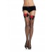 Skull Applique Thigh Highs