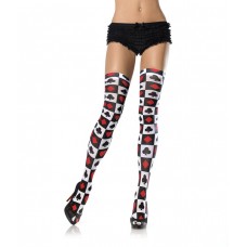 Poker Suit Thigh Highs