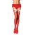 Jingle Bell Fishnet Thigh Highs