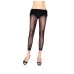Micro Net Footless Tights