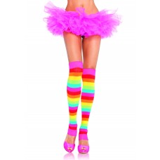 Rainbow Leg Warmers