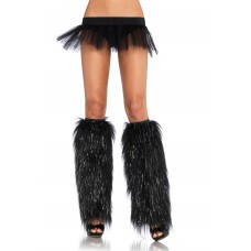 Furry Leg W Warmers