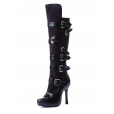Faux Leather Boot