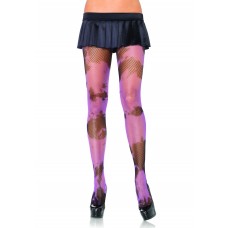 Fishnet Tie Dye Tights