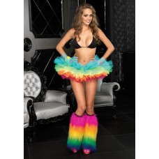 Rainbow Organza Tutu