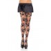 Floral Woven Tights
