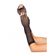 Elbow Length Fingerless Gloves