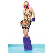 Rainbow Strappy Dress