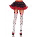 Card Print Thigh Highs