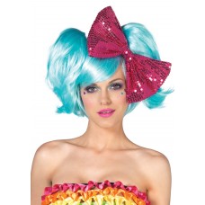 Oversized Sequin Bow