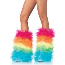 Rainbow Tutu Leg Warmers