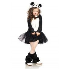 Girls Panda Costume