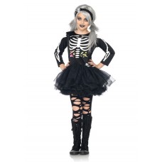 Girls Skeleton Costume