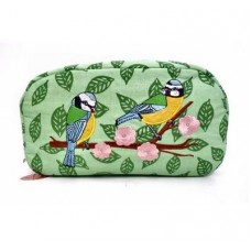 Blue Tits Cosmetic Bag