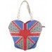 Patty Shopper Bag In Red And Blue