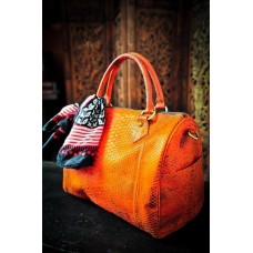 Orange Batik Shania Bag