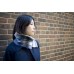 Handmade Neck Piece 3 Raw Silk And Mohair