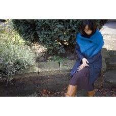 Handmade Mohair In Aqua