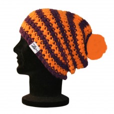 Orange And Purple Colonsay Beanie