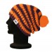 Orange And Purple Colonsay Beanie