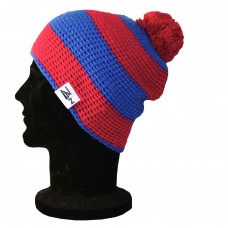 Bright Pink And Blue Jura Beanie
