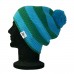 Light Blue And Green Orkney Beanie