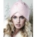 Twisted Rib Turban With Bugle Beads And Sequin Trims