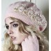 Space Dye Lace Beret