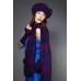 Stripe Corsage Scarf