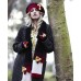 Colour Block Bow Scarf