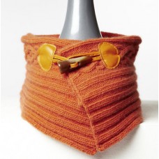 Cable Collar With Toggle In Rust