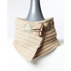 Cable Collar With Toggle In Sable
