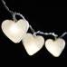 Radiant Hearts Fairy Lights - White