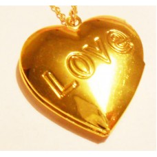 Vintage Style Heart Locket Necklace