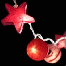 Stars, Suns And Moons Fairy Lights - Pink Tones