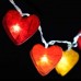 Raidiant Hearts Fairy Lights - Fire Tones