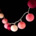 Ambient Ball Fairy Lights - Pink Tones