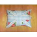 Blue Floral Union Jack Cushion