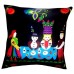 Black Folk Cushion