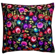 Multi-flower Folk Cushion