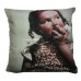 Little Girl With Apple Folk Cushion