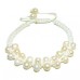 Real Pearl Bracelet With White Cord