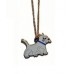 Enamel Westie Necklace